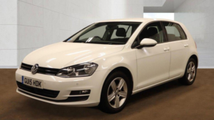 2015 Volkswagen Golf 1.4 Tsi Bluemotion Tech Match DSG Euro 5 (s/s) 5dr in White — image 3