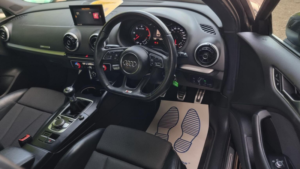 2017 Audi A3 2.0 Tdi S Line Sportback Euro 6 (s/s) 5dr in Grey — image 2