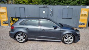 2017 Audi A3 2.0 Tdi S Line Sportback Euro 6 (s/s) 5dr in Grey — image 6