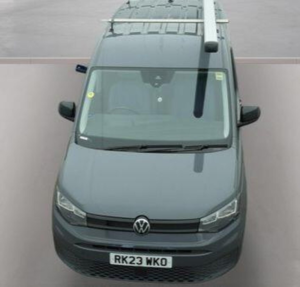 2023 Volkswagen Caddy 2.0 Tdi C20 Commerce Plus DSG Swb Euro 6 (s/s) 5dr in Grey — image 2