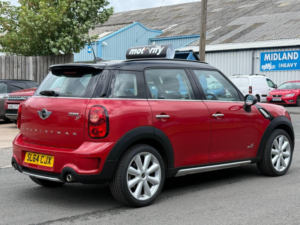 2014 MINI Countryman 2.0 Cooper Sd Auto All4 Euro 6 5dr in Red — image 5