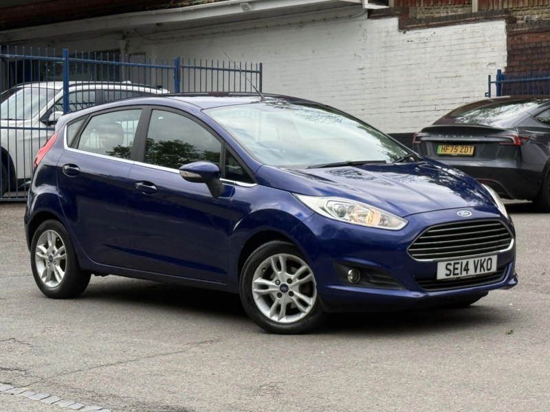 2014 Ford Fiesta 1.5 Tdci Zetec 5dr Diesel Manual Euro 5 in Blue — image 1