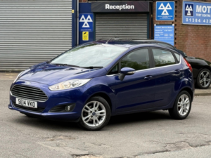 2014 Ford Fiesta 1.5 Tdci Zetec 5dr Diesel Manual Euro 5 in Blue — image 2
