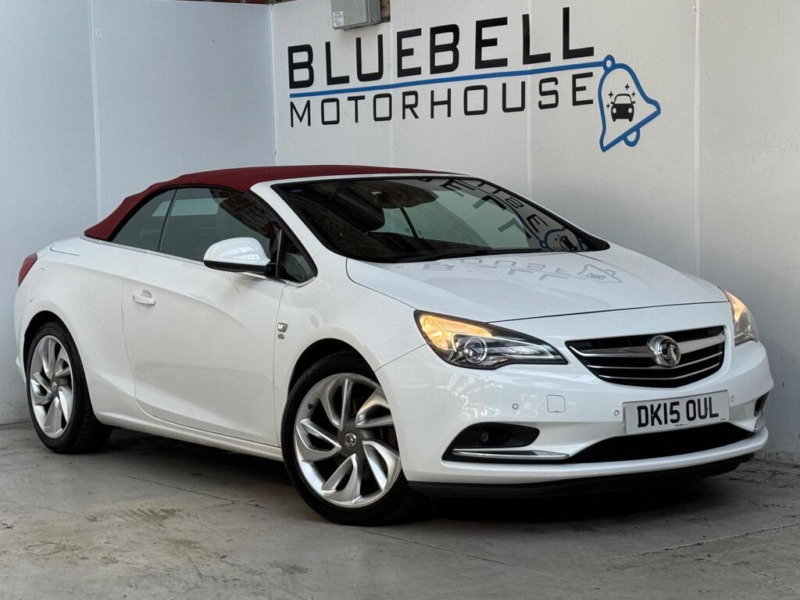 2015 Vauxhall Cascada 1.6i Turbo Elite Euro 6 (s/s) 2dr in White — image 1