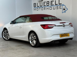 2015 Vauxhall Cascada 1.6i Turbo Elite Euro 6 (s/s) 2dr in White — image 4