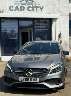 2016 Mercedes-Benz A Class 1.6 A200 Amg Sport 7g-Dct Euro 6 (s/s) 5dr in Grey — image 2