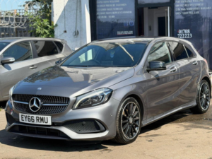 2016 Mercedes-Benz A Class 1.6 A200 Amg Sport 7g-Dct Euro 6 (s/s) 5dr in Grey — image 3