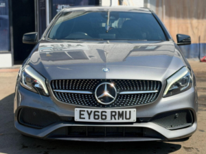 2016 Mercedes-Benz A Class 1.6 A200 Amg Sport 7g-Dct Euro 6 (s/s) 5dr in Grey — image 5