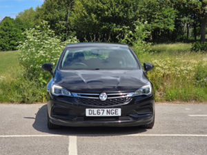 2017 Vauxhall Astra 1.0i Turbo Ecotec Design Hatchback 5dr Petrol Manual Euro 6 (s/s) (105 Ps) in Black — image 2