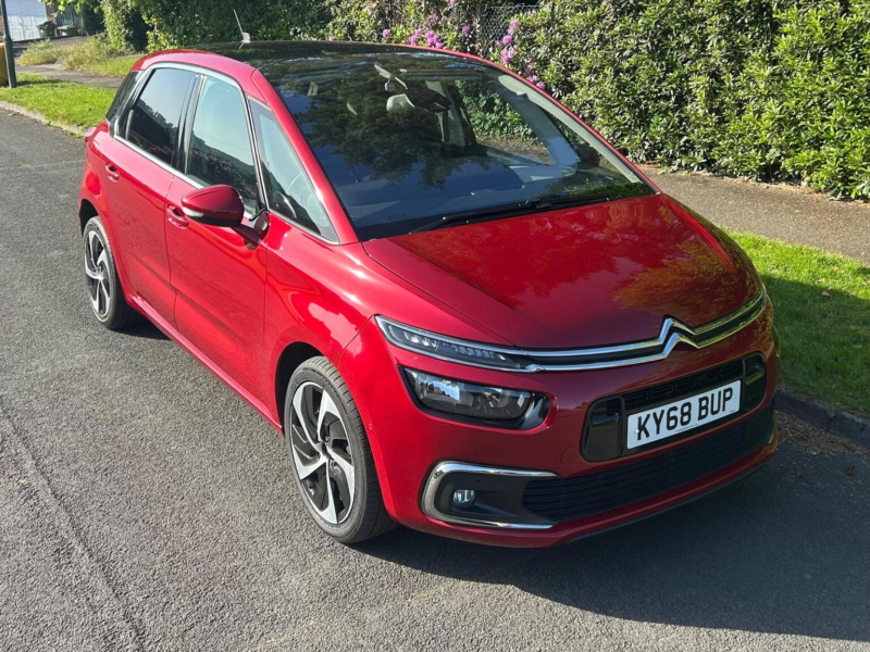 2018 Citroen C4 Spacetourer 2.0 Bluehdi Flair Eat8 Euro 6 (s/s) 5dr in Red — image 1