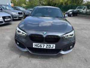 2017 BMW 1 Series 2.0 120d M Sport Shadow Edition Auto Xdrive Euro 6 (s/s) 5dr in Grey — image 3