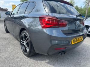 2017 BMW 1 Series 2.0 120d M Sport Shadow Edition Auto Xdrive Euro 6 (s/s) 5dr in Grey — image 4