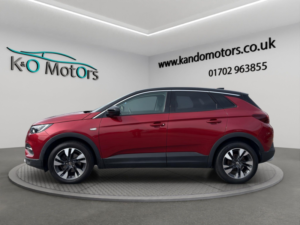 2020 Vauxhall Grandland X 1.2 Turbo Sri Nav Auto Euro 6 (s/s) 5dr in Red — image 3