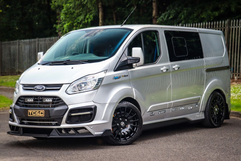 2018 Ford Transit Custom 2.0 310 Ms-Rt R-Spec Lr Dciv P/v 170 Bhp No.45/50 Msrt M Sport in Silver — image 1