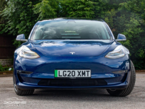 2020 Tesla Model 3 (dual Motor) Long Range Auto 4wde 4dr in Blue — image 2
