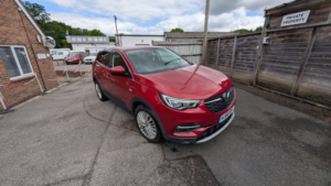 2018 Vauxhall Grandland X 1.6 Turbo D Blueinjection Tech Line Nav in Red — image 2