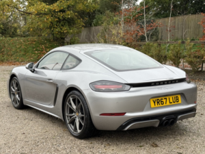 2017 Porsche 718 2.0 T in Silver — image 3