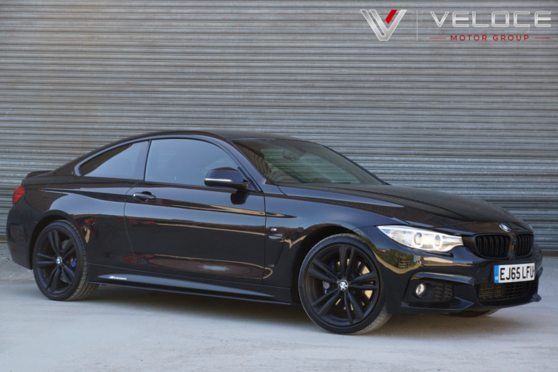 2015 BMW 4 Series 2.0 420d Xdrive M Sport Coupe in Black — image 1