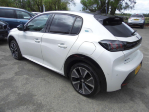 2022 Peugeot E-208 50kwh Gt Auto 5dr (7kw Charger) in White — image 4