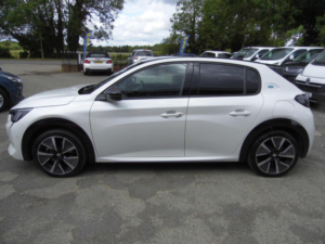 2022 Peugeot E-208 50kwh Gt Auto 5dr (7kw Charger) in White — image 5