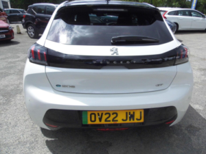 2022 Peugeot E-208 50kwh Gt Auto 5dr (7kw Charger) in White — image 6