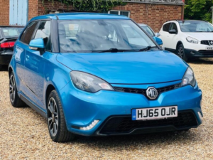 2015 MG Mg3 1.5 Vti-Tech 3style Euro 5 5dr in Blue — image 4