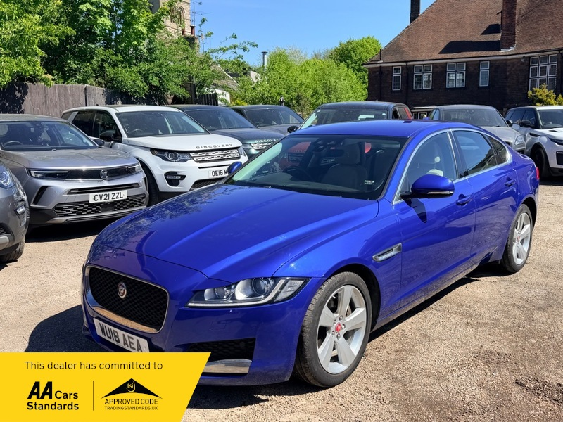 2018 Jaguar Xf D Portfolio in Blue — image 1