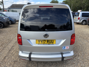 2017 Volkswagen Caddy Maxi Life Wav Auto Wheelchair Accessible Vehicle 2.0 Tdi Bluemotion Tech in Silver — image 4