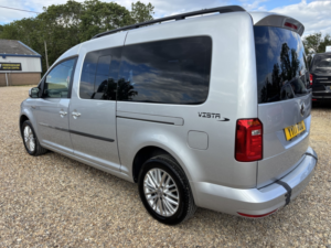 2017 Volkswagen Caddy Maxi Life Wav Auto Wheelchair Accessible Vehicle 2.0 Tdi Bluemotion Tech in Silver — image 5