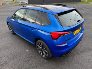2024 Skoda Kamiq 1.0 Tsi Monte Carlo Euro 6 (s/s) 5dr in Blue — image 2