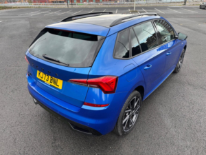 2024 Skoda Kamiq 1.0 Tsi Monte Carlo Euro 6 (s/s) 5dr in Blue — image 4