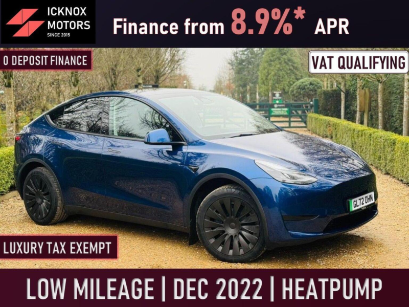 2022 Tesla Model Y Auto Rwd 5dr in Blue — image 1