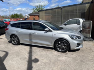 2021 Ford Focus 1.5 Focus St-Line Estate 1.5l Ecoblue 120ps Fwd 6 Speed Manual in Silver — image 3