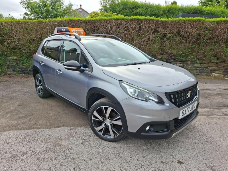 2017 Peugeot 2008 1.6 Bluehdi Gt Line Euro 6 5dr in Grey — image 1