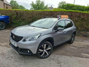 2017 Peugeot 2008 1.6 Bluehdi Gt Line Euro 6 5dr in Grey — image 5