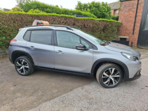2017 Peugeot 2008 1.6 Bluehdi Gt Line Euro 6 5dr in Grey — image 6