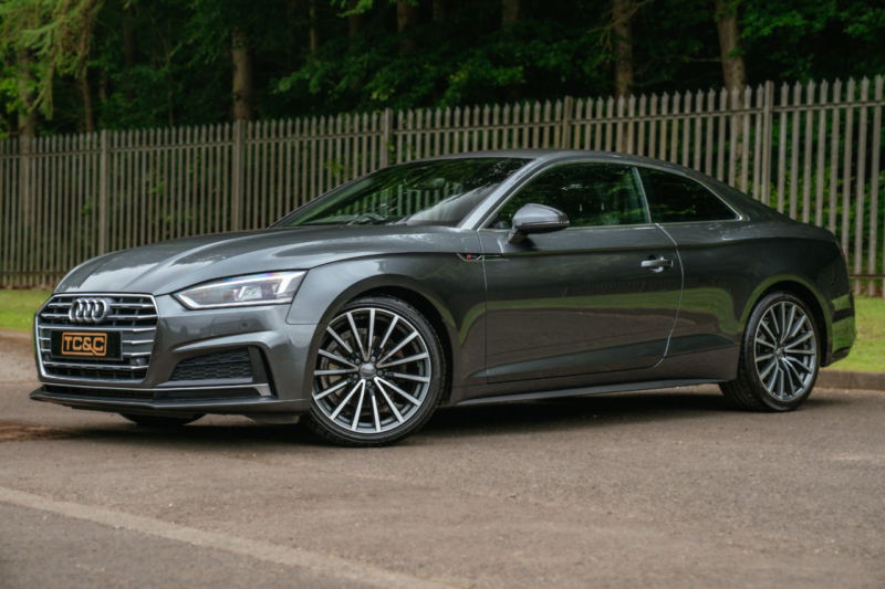 2019 Audi A5 2.0 Tfsi 40 S Line Coupe 2dr Petrol S Tronic Euro 6 (s/s) (190 Ps) in Grey — image 1