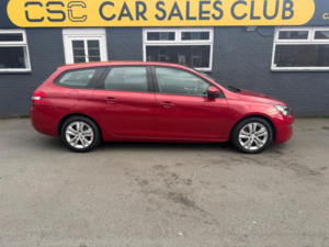 2015 Peugeot 308 Sw 1.6 Bluehdi Active Euro 6 (s/s) 5dr in Red — image 2