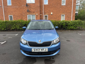 2017 Skoda Fabia 1.2 Tsi Se DSG Euro 6 (s/s) 5dr in Blue — image 2