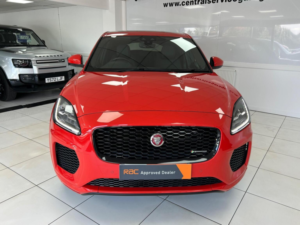 2020 Jaguar E-Pace 2.0 D150 Chequered Flag Auto AWD Euro 6 (s/s) 5dr in Red — image 3