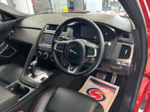 2020 Jaguar E-Pace 2.0 D150 Chequered Flag Auto AWD Euro 6 (s/s) 5dr in Red — image 6