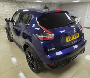 2017 Nissan Juke 1.2 Dig-T N-Connecta SUV 5dr Petrol Manual Euro 6 (s/s) (115 Ps) in Blue — image 3