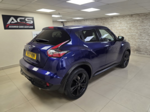 2017 Nissan Juke 1.2 Dig-T N-Connecta SUV 5dr Petrol Manual Euro 6 (s/s) (115 Ps) in Blue — image 4