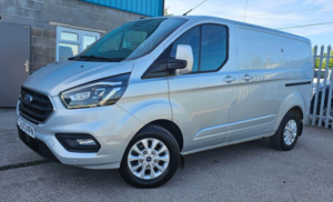 2022 Ford Transit Custom 2.0 340 Ecoblue Limited Auto L1 H1 Euro 6 5dr in Silver — image 3