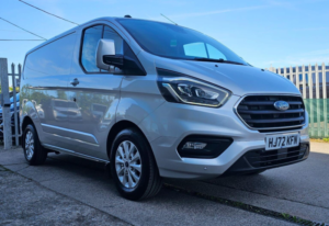 2022 Ford Transit Custom 2.0 340 Ecoblue Limited Auto L1 H1 Euro 6 5dr in Silver — image 5