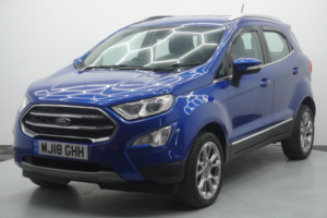 2018 Ford Ecosport 1.0t Ecoboost Titanium Auto Euro 6 (s/s) 5dr in Blue — image 3