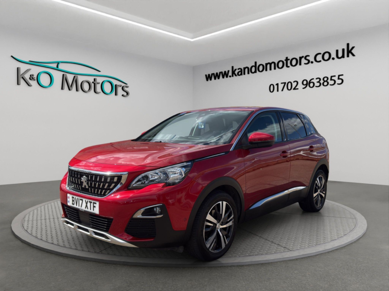 2017 Peugeot 3008 1.6 Bluehdi Allure Euro 6 (s/s) 5dr in Red — image 1