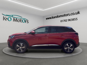 2017 Peugeot 3008 1.6 Bluehdi Allure Euro 6 (s/s) 5dr in Red — image 3