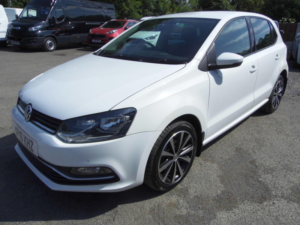 2016 Volkswagen Polo 1.0 Bluemotion Tech Match Euro 6 (s/s) 5dr in White — image 3