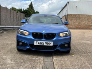 2015 BMW 2 Series 2.0 220d Xdrive M Sport Coupe in Blue — image 6